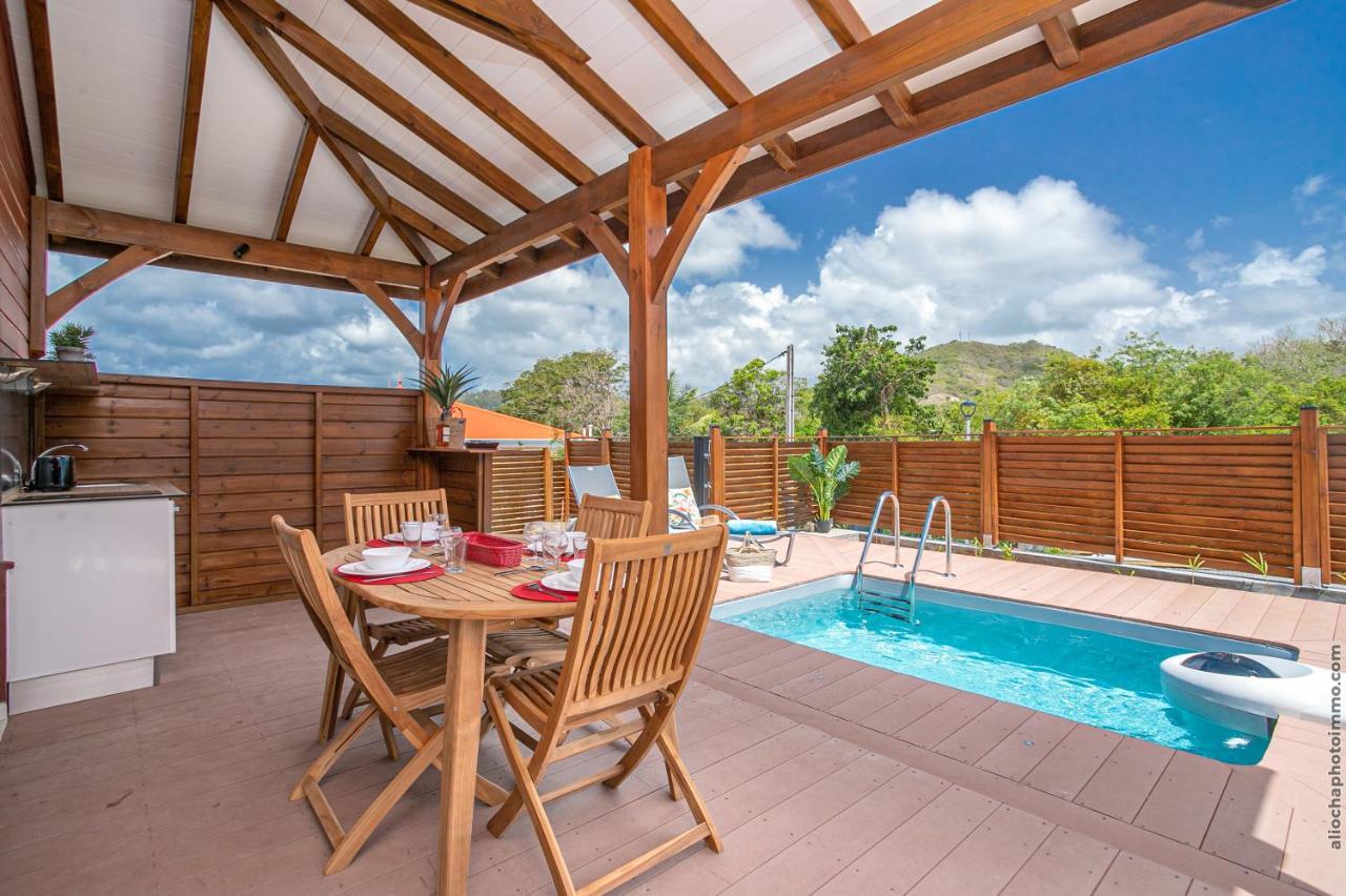 Bungalow Pom 1, Piscine, A 5 Min Des Plages Le Vauclin Exterior photo